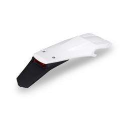 UFO BŁOTNIK TYŁ HUSQVARNA TE 150/250/300, TX 250/300, FE 250/350/450/501 '20-21, KOLOR BIAŁY '20-21 ( ENDURO Z LAMPKĄ LED )