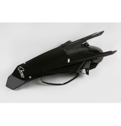 UFO BŁOTNIK TYŁ KTM EXC 125/150/250/300 TPI, EXC-F 250/350/450/500 '17-19, KOLOR CZARNY ( ENDURO Z LAMPKĄ LED )