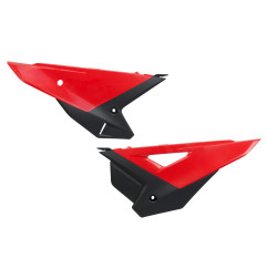 UFO BOCZKI TYLNE KOMPLET CRF 250R / 450R '25-'26, KOLOR OEM (CZERWONY/CZARNY)