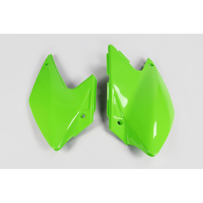 UFO BOCZKI TYLNE KAWASAKI KLX 450R '07-'25 KOLOR ZIELONY