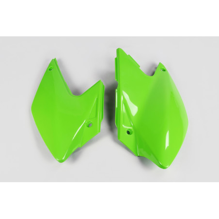 UFO BOCZKI TYLNE KAWASAKI KLX 450R '07-'25 KOLOR ZIELONY