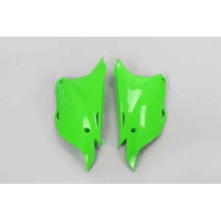 UFO BOCZKI TYLNE KAWASAKI KX 85 '14-'26, KX 100 '14-'21, KX 112 '22-'26, KOLOR ZIELONY