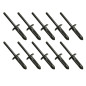 BRONCO KOŁKI MONTAŻOWE DO PLASTIKÓW (GŁĘBOKOŚĆ 25,8MM, GR. 2,8MM, SZER. GŁÓWKI 12,5MM, DŁ. CAŁK. 47,8MM) (10 SZT.)