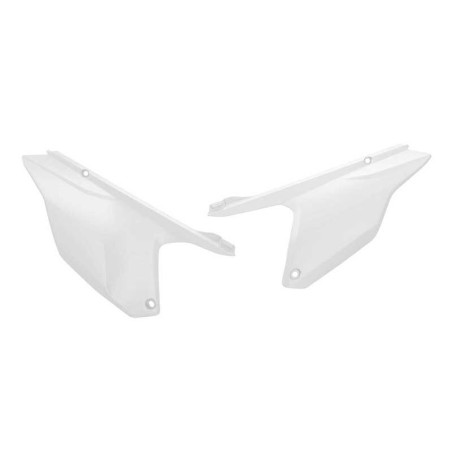 RACETECH (RTECH) BOCZKI (LEWY / PRAWY) TRIUMPH TF 250 X / 450 RC '24-'25 KOLOR BIAŁY