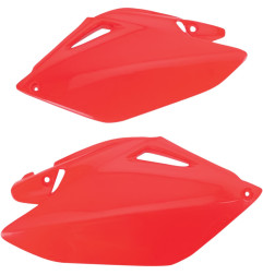 UFO BOCZKI TYLNE HONDA CRF 250R '06-'09 KOLOR CZERWONY