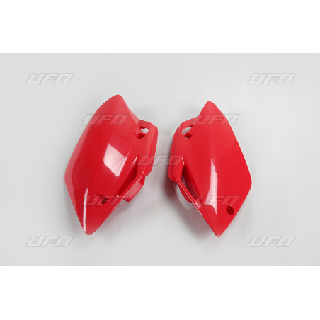 UFO BOCZKI TYLNE HONDA CRF 150R '07-'26, KOLOR CZERWONY