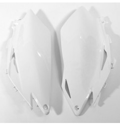UFO BOCZKI TYLNE HONDA CRF 250R '10, CRF 450R '09-'10 KOLOR BIAŁY