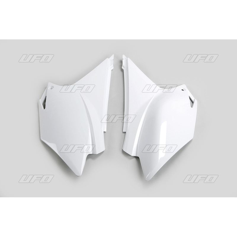UFO BOCZKI TYLNE HONDA CRF 230 '15-26, KOLOR BIAŁY - WYPRZEDAŻ