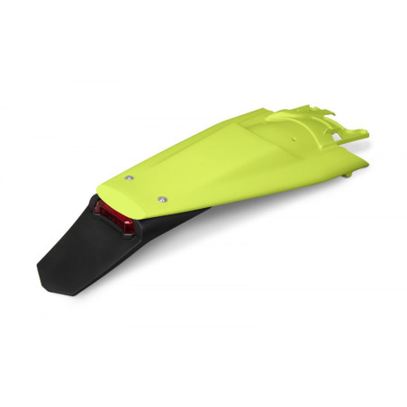 UFO BŁOTNIK TYŁ HUSQVARNA TE 150 / 250 / 300 '24-'26, FE 250 / 350 / 450 / 501 '24-'26, KOLOR ŻÓŁTY (Z LAMPKĄ LED)