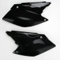 UFO BOCZKI TYLNE KAWASAKI KXF 250 '04-'05 KOLOR CZARNY - ZASTĘPUJE SU03932001