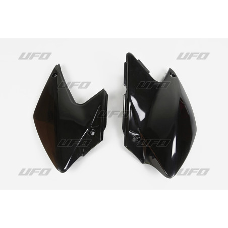UFO BOCZKI TYLNE KAWASAKI KLX 450R '07-'25 KOLOR CZARNY