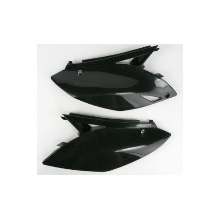 UFO BOCZKI TYLNE KAWASAKI KXF 250 '09-'12, KXF 450 '09-'11 KOLOR CZARNY