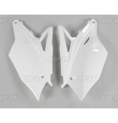 UFO BOCZKI TYLNE KAWASAKI KXF 250 '17-'20, KXF 450 '16-'18, KOLOR BIAŁY