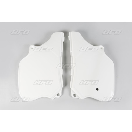 UFO BOCZKI TYLNE KTM 250/500 '90-92 KOLOR BIAŁY