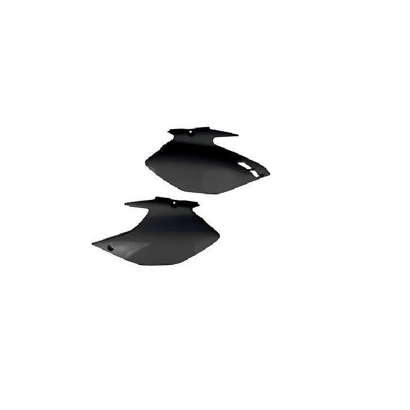 UFO BOCZKI TYLNE YAMAHA WRF 250 '07-'14, WRF 450 '07-'11 KOLOR CZARNY