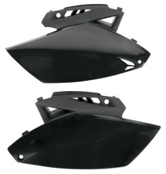 UFO BOCZKI TYLNE YAMAHA YZF 250 '10-'12 KOLOR CZARNY