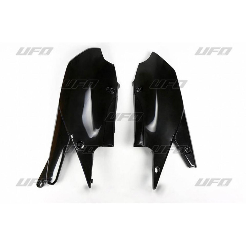 UFO BOCZKI TYLNE YAMAHA YZF 250 '19-'23, YZF 450 '18-'22, WR 250F '20-'25, WR 450F '18-'25, KOLOR CZARNY