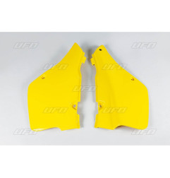UFO BOCZKI TYLNE SUZUKI RM 250 '89-'92 KOLOR ŻÓŁTY