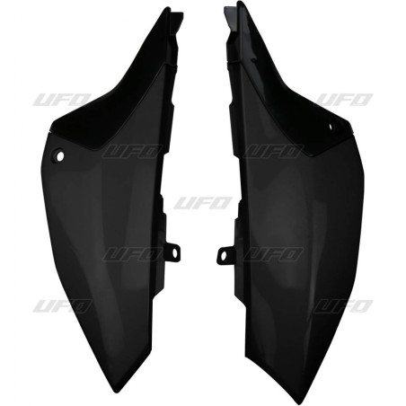 UFO BOCZKI TYLNE YAMAHA YZ 65 '19-'26, KOLOR CZARNY