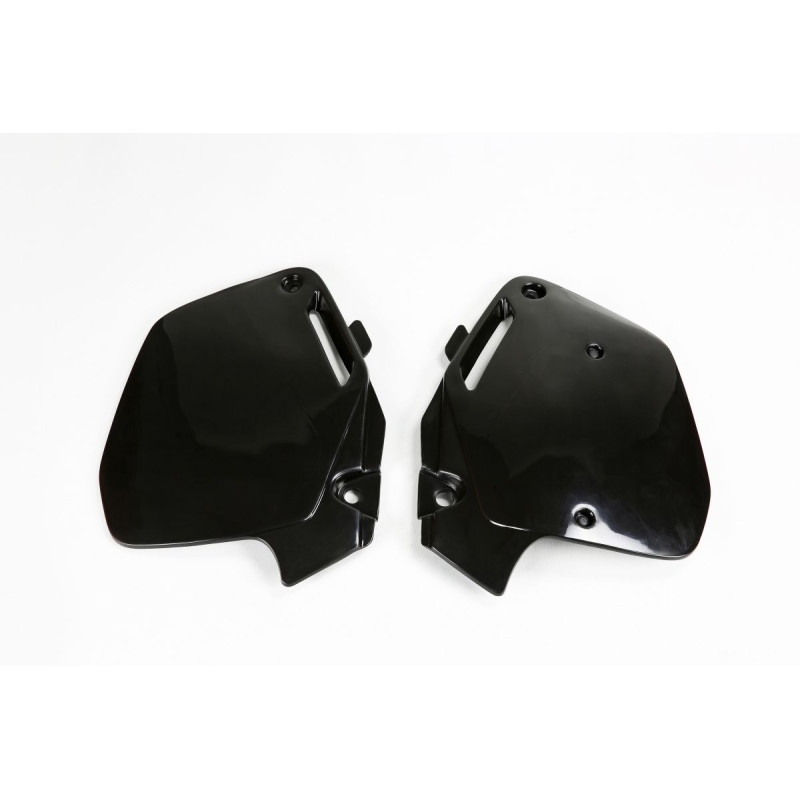 UFO BOCZKI TYLNE HONDA CR 125 '91-92, CR 250 '90-91, CR 500 '91-01, KOLOR CZARNY