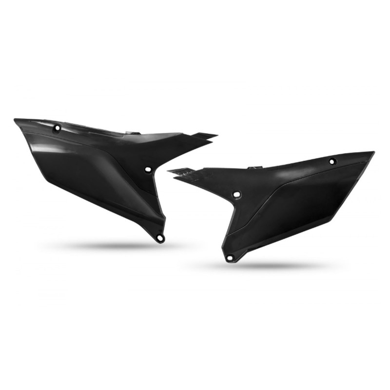 UFO BOCZKI TYLNE YAMAHA YZF 450 '23-'25, YZF 250 '24-'25 KOLOR CZARNY