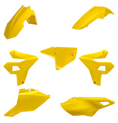 POLISPORT KOMPLET PLASTIKÓW SUZUKI DR-Z 400 (DRZ400) '00-'25 (RESTYLING) KOLOR ŻÓŁTY