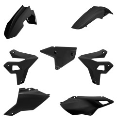 POLISPORT KOMPLET PLASTIKÓW SUZUKI DR-Z 400 (DRZ400) '00-'25 (RESTYLING) KOLOR CZARNY