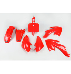 UFO KOMPLET PLASTIKÓW HONDA CRF 50 '04-'25 KOLOR CZERWONY