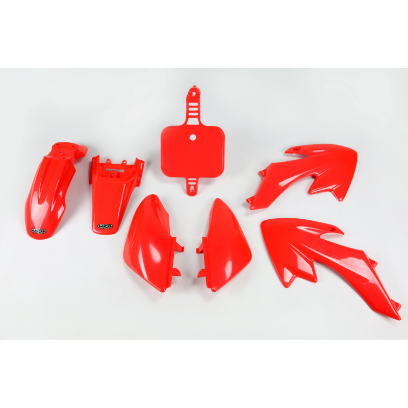 UFO KOMPLET PLASTIKÓW HONDA CRF 50 '04-'25 KOLOR CZERWONY