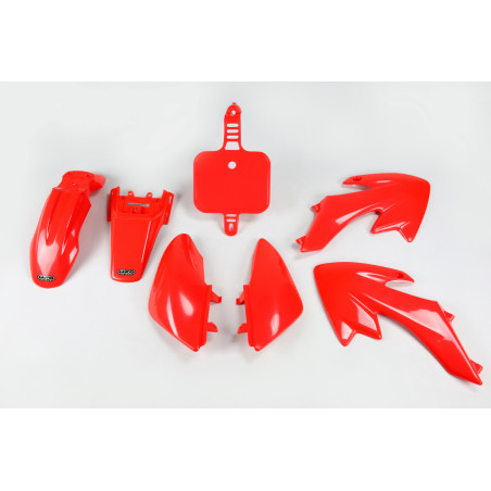 UFO KOMPLET PLASTIKÓW HONDA CRF 50 '04-'25 KOLOR CZERWONY