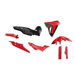 RACETECH (RTECH) KOMPLET PLASTIKÓW Z SIEDZENIEM REVOLUTION HONDA XL 750 TRANSALP '23-'25 KOLOR CZERWONY / CZARNY