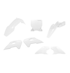 RACETECH (RTECH) KOMPLET PLASTIKÓW HUSQVARNA TC 65 '24-'25 KOLOR BIAŁY