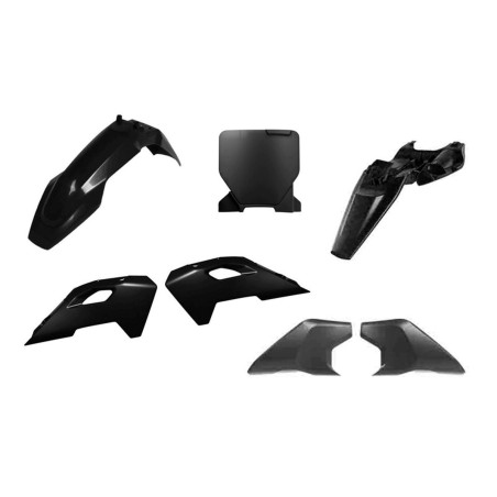 RACETECH (RTECH) KOMPLET PLASTIKÓW HUSQVARNA TC 65 '24-'25 KOLOR CZARNY