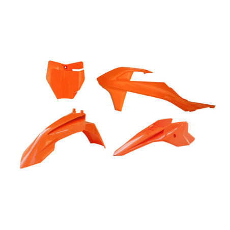 RACETECH (RTECH) KOMPLET PLASTIKÓW KTM SX 50 '16-'23, SX-E 3-5 '20-'24 KOLOR POMARAŃCZOWY