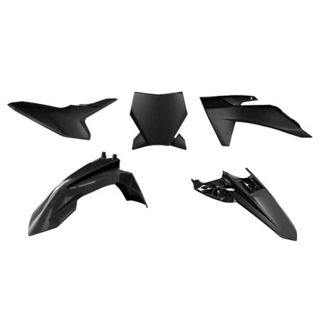 RACETECH (RTECH) KOMPLET PLASTIKÓW KTM SX 50 '24-'25 KOLOR CZARNY