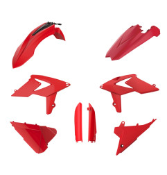 POLISPORT KOMPLET PLASTIKÓW (FULL KIT) BETA 2T/4T '18-'19 W ZESTAWIE OSŁONY AMORTYZATORÓW (8398700001) KOLOR CZERWONY