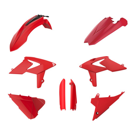 POLISPORT KOMPLET PLASTIKÓW (FULL KIT) BETA 2T/4T '18-'19 W ZESTAWIE OSŁONY AMORTYZATORÓW (8398700001) KOLOR CZERWONY
