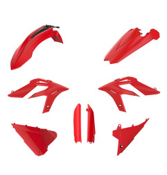 POLISPORT KOMPLET PLASTIKÓW (FULL KIT) BETA X-TRAINER '15-'19 W ZESTAWIE OSŁONY AMORTYZATORÓW (8398700001) KOLOR CZERWONY