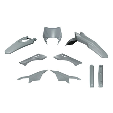 RACETECH (RTECH) KOMPLET PLASTIKÓW SURRON ULTRA BEE '23-'25 KOLOR SZARY