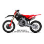 UFO KOMPLET PLASTIKÓW (FULL KIT) Z OSŁONAMI TELESKOPÓW (AMORTYZATORÓW) HONDA CRF 250 R / 450 R '25-'26 KOLOR CZERWONY / CZARNY