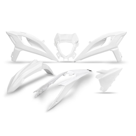 UFO KOMPLET PLASTIKÓW BETA RR 2T/4T 250 / 300 / 350 / 400 / 450 '25-'26 KOLOR BIAŁY