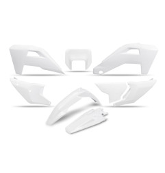UFO KOMPLET PLASTIKÓW HUSQVARNA FE 250 / 350 / 450 / 501 '25-'26, TE 250 / 300 HERITAGE '25-'26 KOLOR BIAŁY