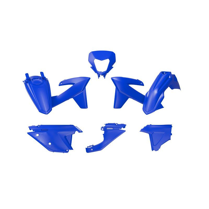 RACETECH (RTECH) KOMPLET PLASTIKÓW SHERCO SE / SEF 125 / 250 / 300 / 450 / 500 '25, KOLOR NIEBIESKI