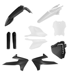 ACERBIS KOMPLET PLASTIKÓW TRIUMPH TF 250 X 24-26, TF 450 X / RC 25-26 KOLOR CZARNY BIAŁY