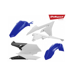POLISPORT WYPRZEDAŻ KOMPLET PLASTIKÓW YAMAHA WRF 250 '15-'19; WRF 450 '16-'18 KOLOR OEM