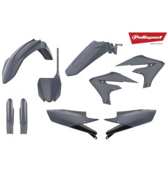 POLISPORT WYPRZEDAŻ KOMPLET PLASTIKÓW YAMAHA YZF 250 '19-'23; YZF 450 '18-'22 KOLOR SZARY