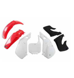 UFO KOMPLET PLASTIKÓW HONDA CR 125 '98-'99, CR 250 '97-'99 KOLOR OEM (CZERWONY/BIAŁY) (HO094E999)