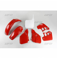 UFO KOMPLET PLASTIKÓW HONDA CR 125 '89-'90 KOLOR OEM (CZERWONY/BIAŁY) (HO098E999)