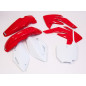 UFO KOMPLET PLASTIKÓW HONDA CRF 150 '07-'26, KOLOR OEM (CZERWONY/BIAŁY) (HO111E999)