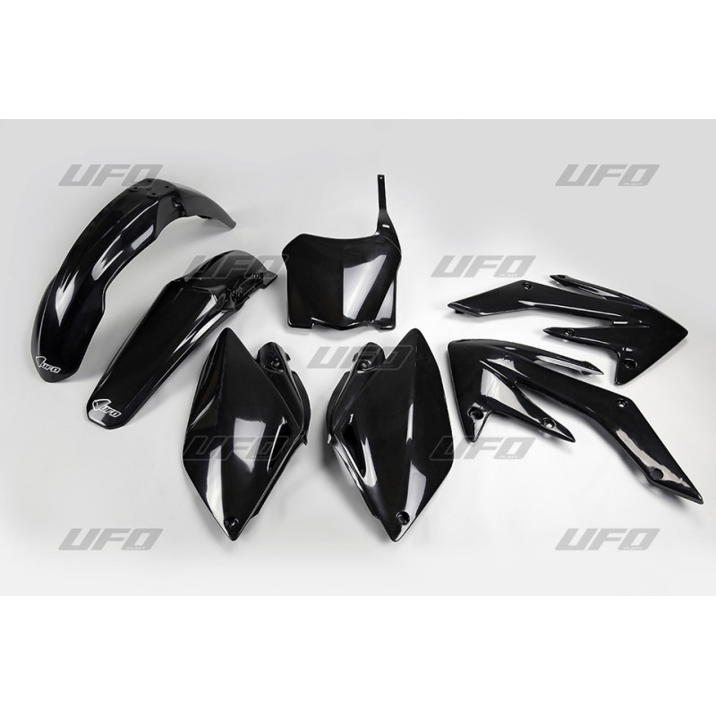 UFO KOMPLET PLASTIKÓW HONDA CRF 250R '08-'09 KOLOR CZARNY = HO112BE001 (HO112E001)